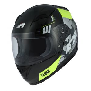 Image de Astone Casque intégral enfant GT2 KIDS Graphic ARMY noir/jaune - L