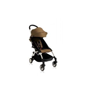 Image de Babyzen Poussette yoyo+ cadre blanc pack couleur 6+ toffee