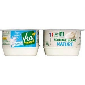 Vrai bio Fromage blanc au lait de brebis biologique