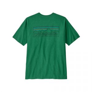 Patagonia T-shirt P-6 Logo Responsibili-Tee à manches courtes vert foncé - XS