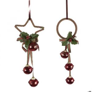 Ptit Clown D&eacute;cor No&euml;l pour poign&eacute;e de porte - mod&egrave;le al&eacute;atoire