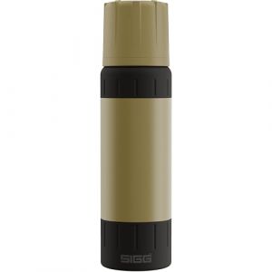 Sigg Gourde Isotherme 0,75L &ndash; Alpine Star, avec Gobelet &ndash; 20h Chaud, 72h Froid &ndash; Compacte & Robuste &ndash; &Eacute;tanche &ndash; Sans BPA &ndash; Extra Grip Pour Outdoor, Camping & Randonn&eacute;e &ndash; Acier Inoxydable &ndash; Beige