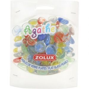 Image de Zolux Perles de Verre Plates Agathe - PM