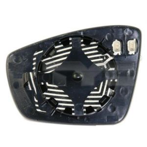 TYC Miroir De Rétroviseur VW 337-0184-1 6R0857521A,6R0857521F Glace Retroviseur,Verre De Rétroviseur,Verre de rétroviseur, rétroviseur extérieur