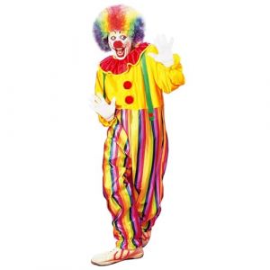 WIDMANN "CIRCUS CLOWN" (jumpsuit with collar and braces) - (XL)