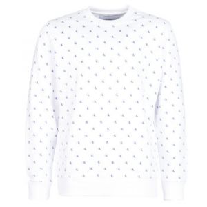 Image de Calvin Klein Sweat-shirt Jeans MONOGRAM AOP CREW blanc - Taille M,L,XL