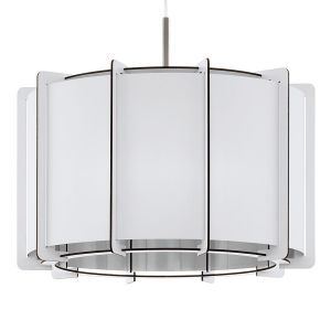Image de Eglo Suspension PINETA Nickel mat, 1 lumière - Moderne - Intérieur - PINETA - Délai de livraison moyen: 2 à 3 semaines. Port gratuit France métropolitaine et Belgique dès 100 €.