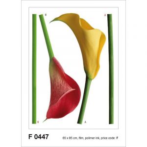 AG Flowers, Grand sticker mural 65 x 85 cm ART