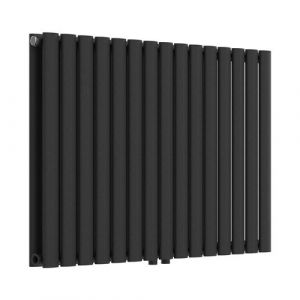 Radiateur à panneaux double Nore 1180 W acier 60 x 90 cm noir [neu.haus]