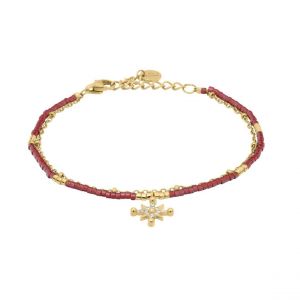 Pierre Lannier Bracelet Femme Bijoux Antharea - BJ25A8251 Acier Doré