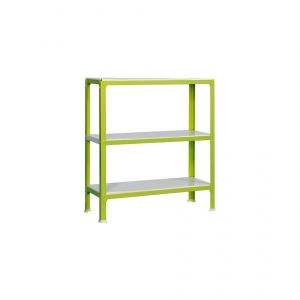Simon Rack Etagère 3 niveaux 450 Kg L. 800 x Ht. 900 x P. 300 mm KIT HOMECLICK COLOR MINI 3/300 VERT/BLANC - GG2100209908033 - Simonhome