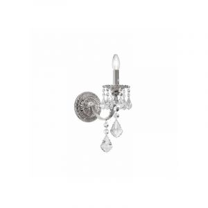 Kolarz Applique murale en cristal PISANI CRYSTAL chrome 1 ampoule