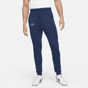 Image de Nike Pantalon de survêtement de football Dri-FIT FC Barcelona pour Homme - Bleu - Taille S - Male