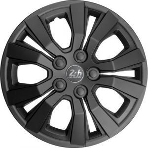 24H du Mans 4 Enjoliveurs 13'' Mulsanne Noir