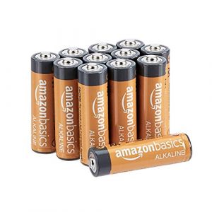 Amazon Basics Basics AA-12 - COMMUTATEUR KVM - Lot de 12 piles alcalines Type AA 1,5 V 2875 mAh (design variable)