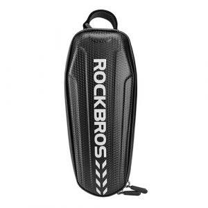 ROCKBROS Sacoc de Cadre Vélo Sacoc de Tube VTT Étanc 1,5L Noir