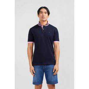 Eden Park Polo droit coton piqué à bords contrastants