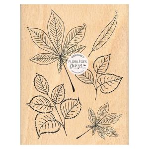 Florilèges Design Tampon Bois, Beige, 10 x 13 cm