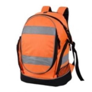 Sac à dos haute visibilité sécurité cycliste motard - Shugon 8001 HI-VIZ - orange fluo