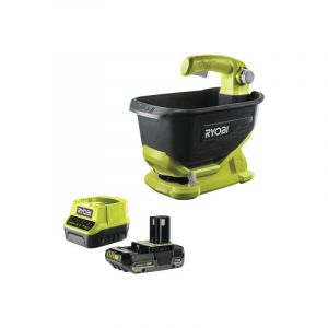 Ryobi Pack Epandeur à main OSS1800 - 18V OnePlus - 1 Batterie 2.0Ah - 1 Chargeur rapide