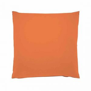 Taie d'oreiller coton ALABAMA orange