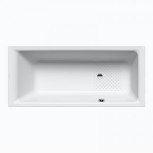 Kaldewei PURO & PURO STAR Baignoire rectangulaire encastrée avec trop-plein sur le côté, 256730000001, 657
