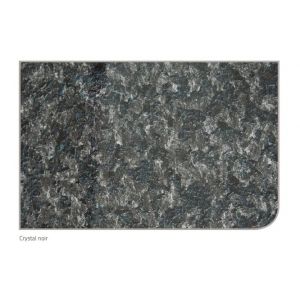 AKW International Panneau mural crystal noir 2420x900mm verti-lock INTERNATIONAL