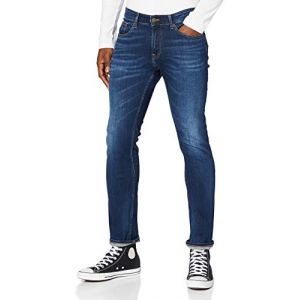 Tommy Hilfiger Scanton Slim ASDBS Jeans, Aspen Stretch Bleu foncé, 27W x 32L Homme
