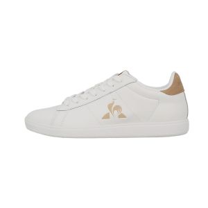 Le Coq Sportif Chaussures Basses Cuir Ou Simili Courtset_2 Blanc - 46