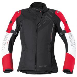 Held Blouson textile femme MONTERO noir/rouge - M