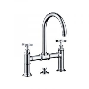 Hansgrohe Montreux Mélangeur de lavabo a pont chromé