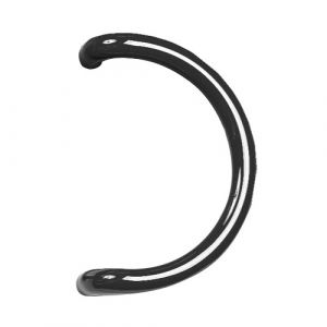 Normbau france Poignée de porte battante - nylon noir - percées - 34 mm - STG 95