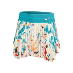 Nike Jupe de tennis imprimée Court Dri-FIT Slam pour femme - Blanc - Taille S - Female