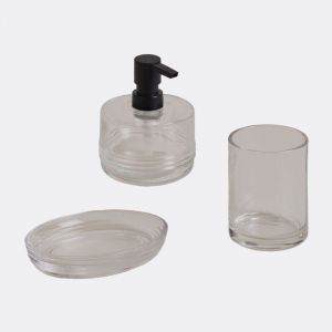 Ensemble de salle de bain en verre Ituer SKLUM Transparent