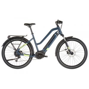 Image de Haibike Vtc electrique trekking 5 trapez i500wh shimano alivio m3100 9v bleu jaune canary 2022 m 165 175 cm