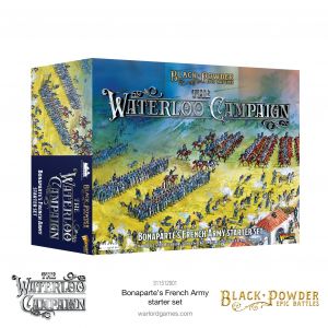 Warlord games Waterloo Kit de démarrage français en poudre noire