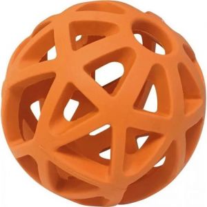 Jouet pour chien GLORIA - Taille 9 cm - balle en caoutchouc flexible atomball - constant et endurant - Id&eacute;al pour mettre des collations - couleurs assorties - Taille M