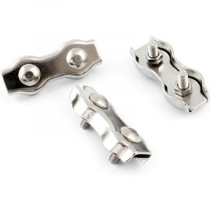 Chaubeyre Serre-câble 2 boulons 6mm acier zingué - 8360206