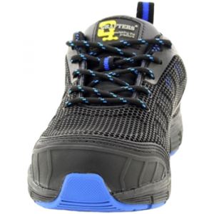 Grafters Baskets de sécurité légères à embout de protection - Homme (40 EU) (Noir/Bleu) - UTDF1245