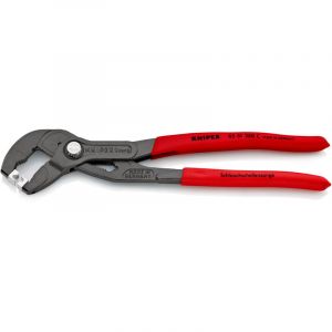 Knipex Pince &agrave; colliers Click pour colliers Click sur carte LS gaines PVC anti-d&eacute;rapantes 250 mm, 85 51 250 C SB