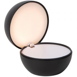 Lucide Clipper Lampe de tab.-Noir-Ø12