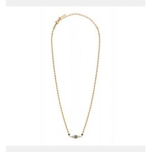 Image de Satellite Collier pendentif intemporel grenat et fluorite I rouge Multicolore