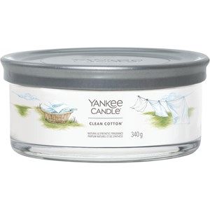 Image de Yankee Candle Bougies parfumées Clean Cotton 340 g