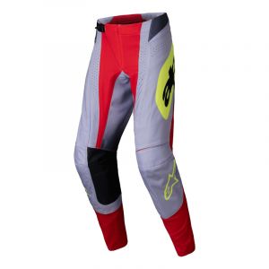 Alpinestars Pantalon cross Techstar Melt bright red/gray- US-38
