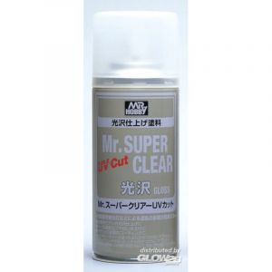Peinture Mr Hobby -Gunze Mr. Super Clear UV Cut Gloss Spray (170 ml) - Bombe de peinture acrylique - 3028035698