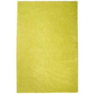 Image de Tapis Shaggy &agrave; poils longs Vert 133 x 190 cm