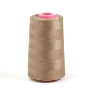 Creavea Cône de fil à coudre Marron beige - 4573 mètres