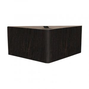 Someo 4 pieds angle droit bois wengé 8 cm