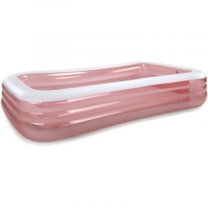 Image de Intex Piscine gonflable rectangulaire Givrée Rose Rose