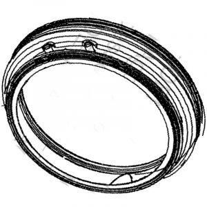 Bellavita Joint de hublot (389J04) Lave-linge altus, beko far, fortex, listo, oceanic, saba